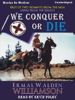 cover image of We Conquer or Die
